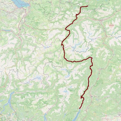 Klassische OpenStreetMap-Darstellung